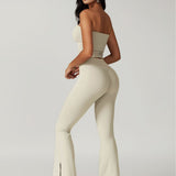 Tapped In Tube Top - Apricot