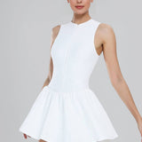 Court Crush Romper - White