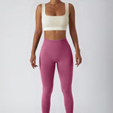 Sculpt Seamless Scrunch Leggings - Lavender