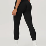 Snatched Seamless Leggings – Black