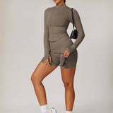 Adapt Flex Shorts - Light Brown