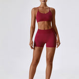 Flex Appeal Sports Bra - Red