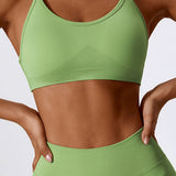 Flex Appeal Sports Bra - Light Green