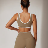 Luna Seamless Bra - Light Brown