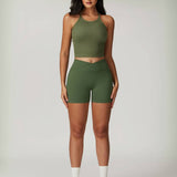 CalmCore Shorts - Dark Green
