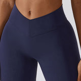 Elevate V-Waist Biker Shorts - Royal Blue