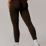 LiftLuxe Sculpt Leggings – Dark Brown