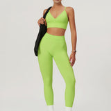 Lowkey Luxe Leggings - Lime Green