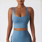 Elevate Sculpt Sports Bra - Sky Blue