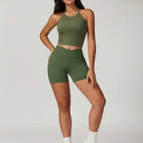 CalmCore Shorts - Dark Green