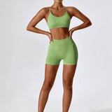 Rep Ready Shorts - Light Green