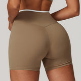 CozyLift Shorts - Brown