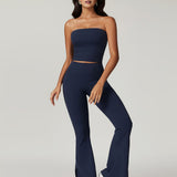 Tapped In Tube Top - Navy Blue