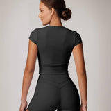 Everyday Seamless Top - Dark Grey