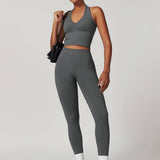 Halter Neck Top - Dark Grey