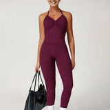 Lowkey Luxe Leggings - Maroon