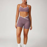 CozyLift Shorts - Light Purple