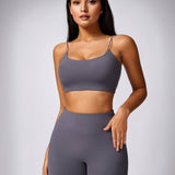 MoodLift Seamless Bra – Slate Grey