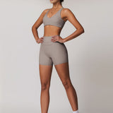 Halo Seamless Bra - Light Grey