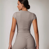 Everyday Seamless Top - Light Grey