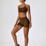 Rep Ready Shorts - Brown