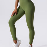 SculptSnatch Leggings – Forest Green