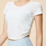 TieBack Glow Tee – White