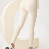 SnatchX Luxe Leggings – Ivory Glow