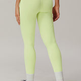 FlexFit High-Waisted Pocket Leggings - Lime Green