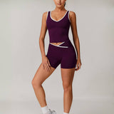 CozyLift Shorts - Purple