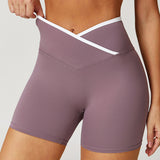 CozyLift Shorts - Light Purple