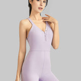 Cloud Nine Jumpsuit - Pink