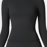SculptSync Long Sleeve Top – Black
