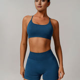 Flex Appeal Sports Bra - Dark Blue