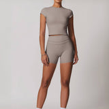Everyday Seamless Top - Light Grey