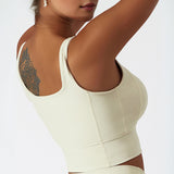 Elevate Sculpt Sports Bra - Off White