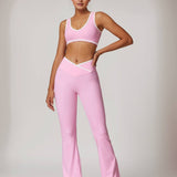 Luna Seamless Bra - Baby Pink