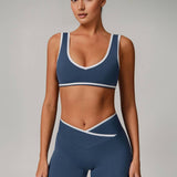 Luna Seamless Bra - Blue