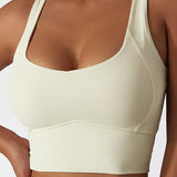 Elevate Sculpt Sports Bra - Off White