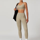 Lowkey Luxe Leggings - Khaki