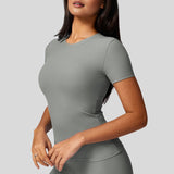 Sleek Fit Active Top - Grey