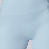 UltraFlex High-Waist Active Shorts - Powder Blue