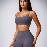 MoodLift Seamless Bra – Slate Grey