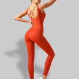 Ignite Sculpt Jumpsuit - Rust