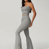 Tapped In Tube Top - Grey