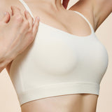 StrapBack Glow Sports Bra – Ivory