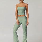Tapped In Tube Top - Light Green