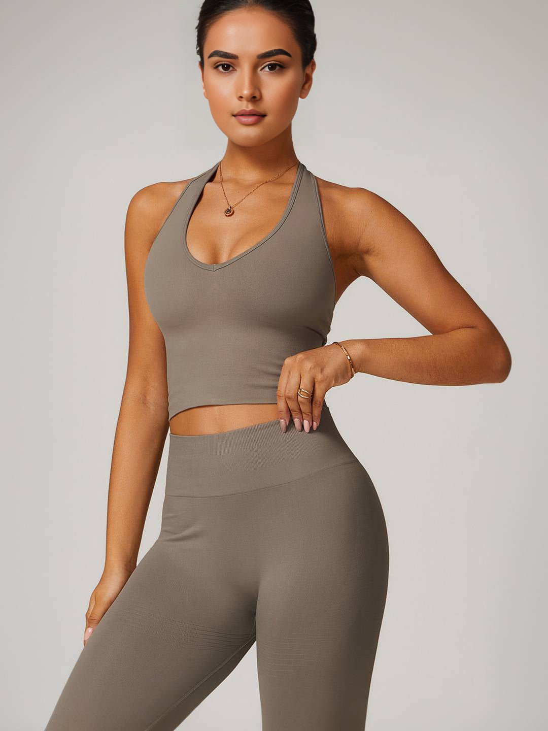 Halter Neck Crop Top