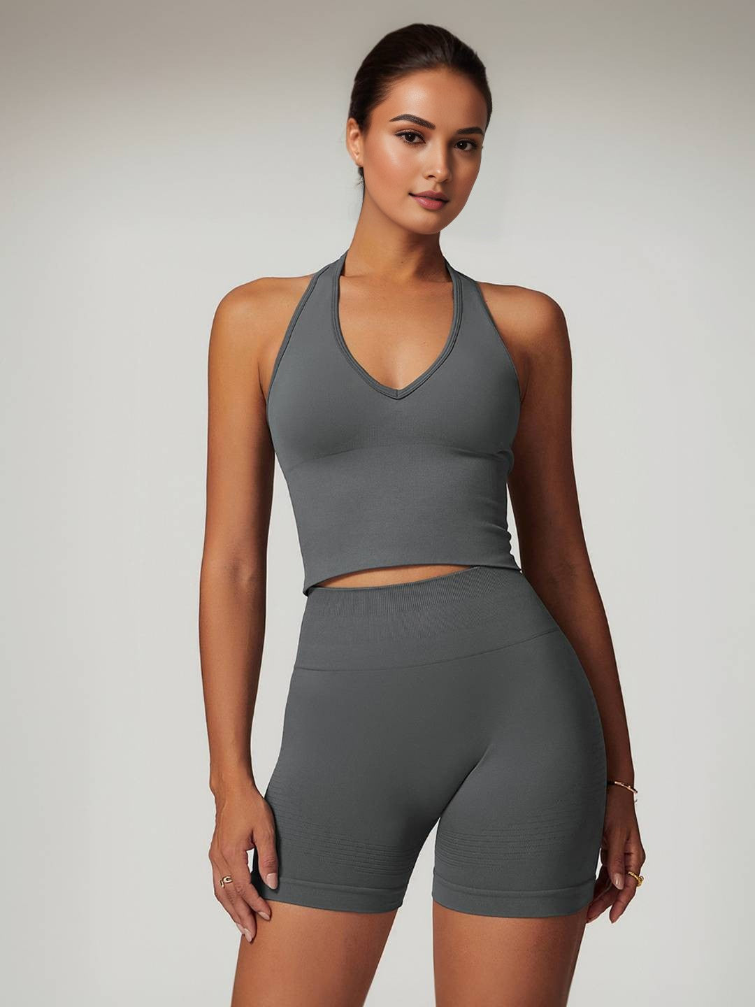 Halter Neck Crop Top