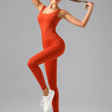 Ignite Sculpt Jumpsuit - Rust